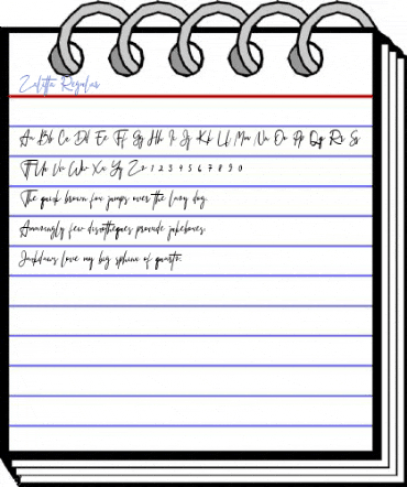 Zalitta Regular Font