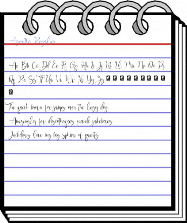 Amarithe Regular Font