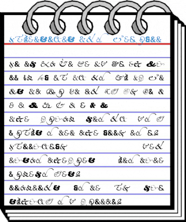 Ampersands Two Regular Font