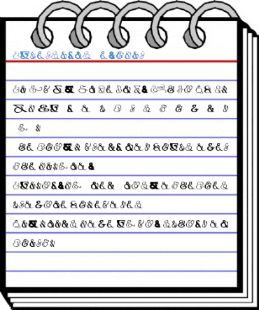 Ampersands Regular Font