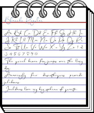 Blanche Regular Font