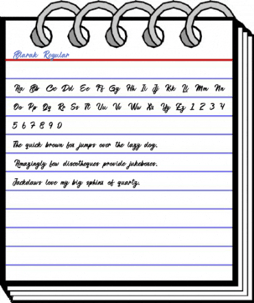 Blarak Regular Font