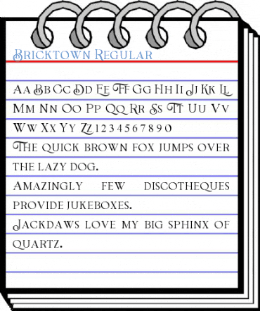 Bricktown Font