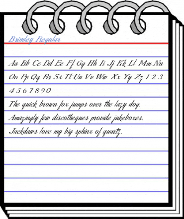 Brimley Regular Font