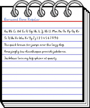 Burswood Demo Regular Font