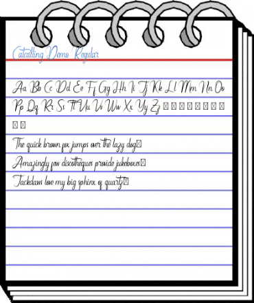 Catcalling Demo Regular Font