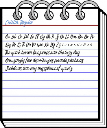 Catetin Regular Font