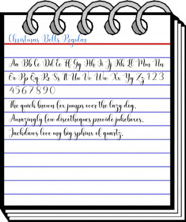 Christmas Bells Regular Font