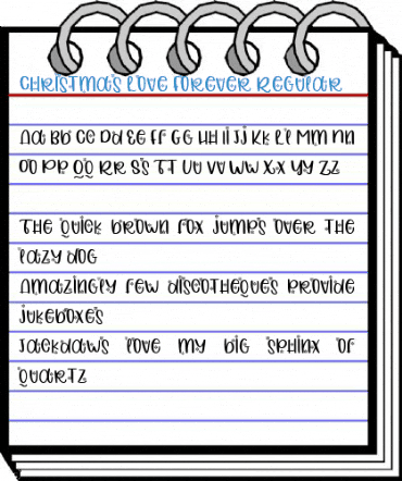 Christmas Love Forever Regular Font