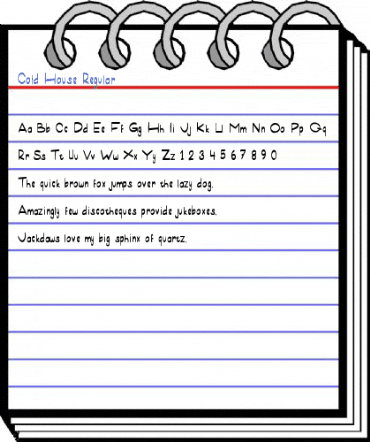 Cold House Regular Font