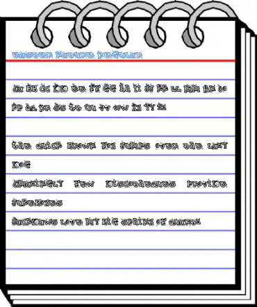 easter nature Regular Font