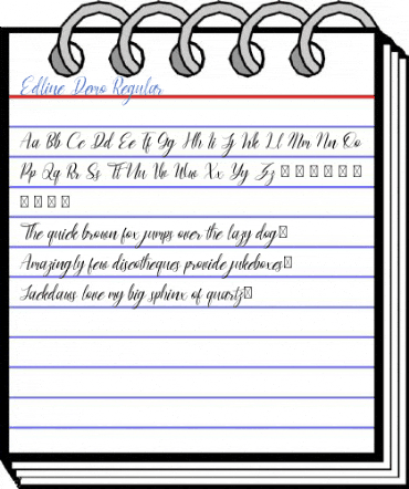 Edline Demo Regular Font