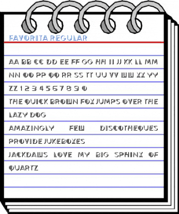 Favorita Regular Font
