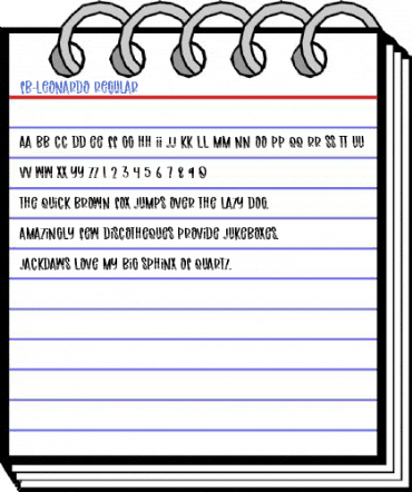FB-Leonardo Regular Font