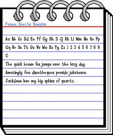 Funny Sports Regular Font