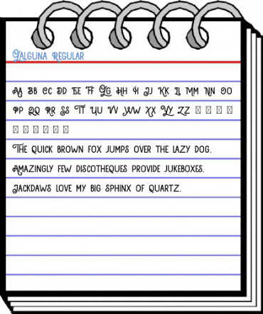 Galguna Regular Font