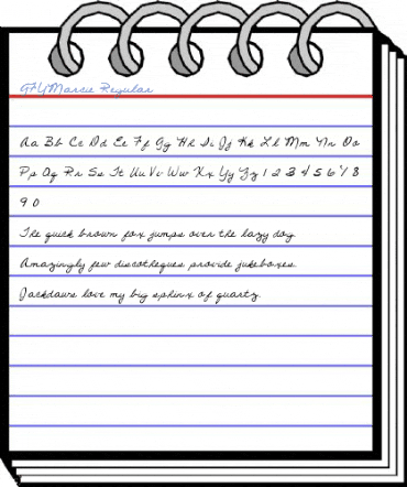 GFYMarcie Regular Font