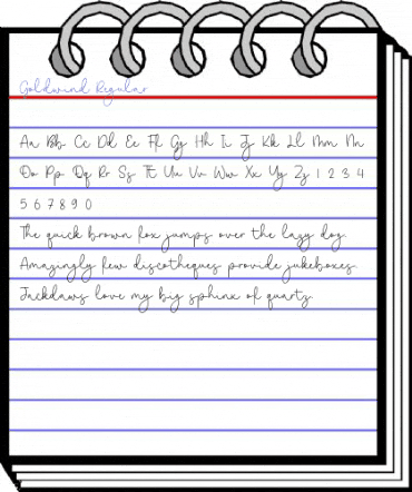Goldwind Regular Font