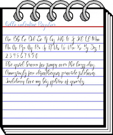 hello valentine Regular Font