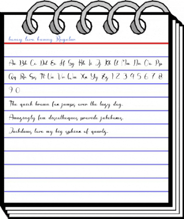 honey love bunny Regular Font