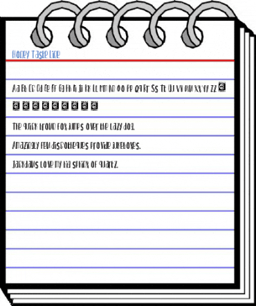 Honey Taste Line Font