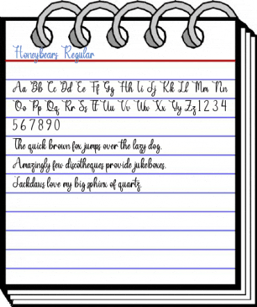Honeybears Regular Font