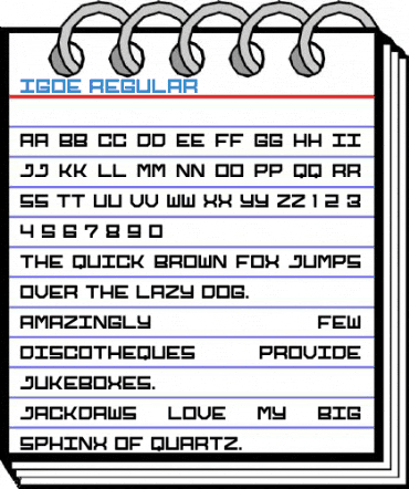 Igoe Regular Font