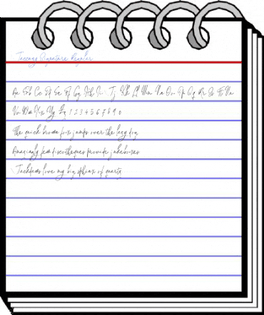 Jaccuzy Signature Regular Font