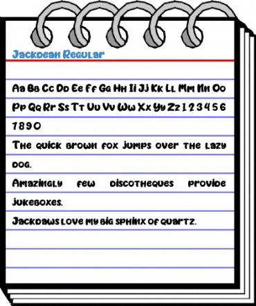 Jackdean Regular Font