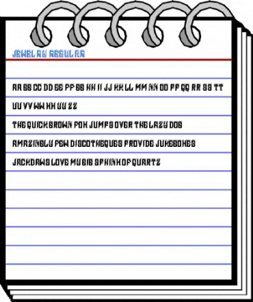 Jewelry Regular Font