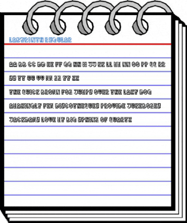 Labyrinth Regular Font