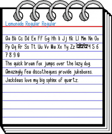 Lemonade Regular Regular Font