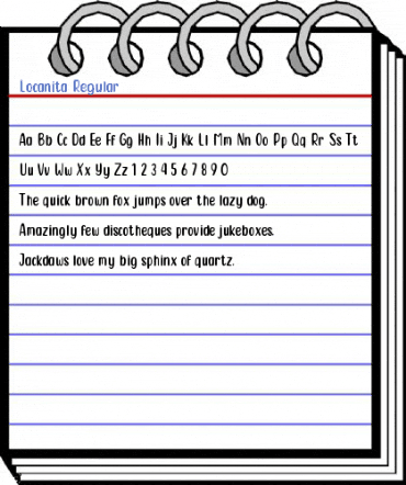 Locanita Regular Font