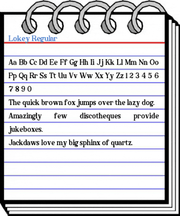 Lokey Regular Font