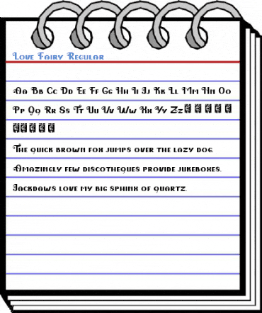 Love Fairy Regular Font
