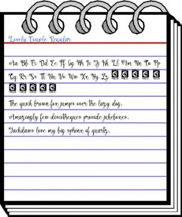 Lovely Couple Regular Font