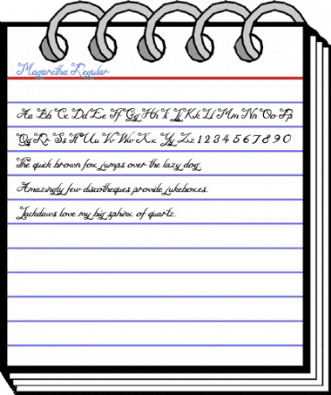 Magaretha Regular Font