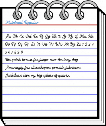 Mainland Regular Font