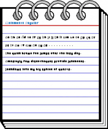 Malomesto Regular Font