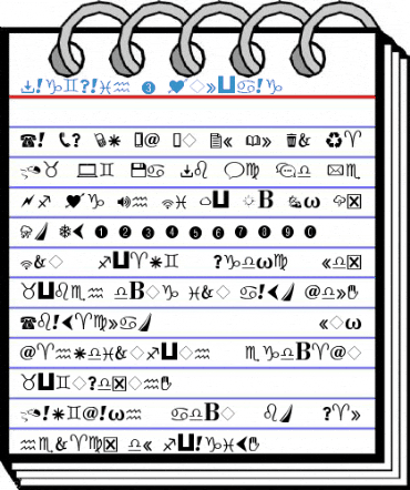 Markbats 3 Regular Font