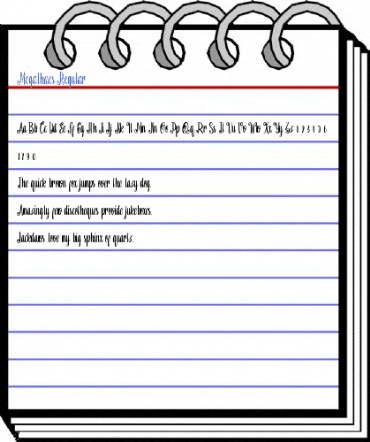 Megalhaes Regular Font