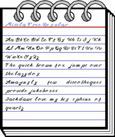 Misela Free Regular Font