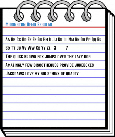 Morington Demo Regular Font