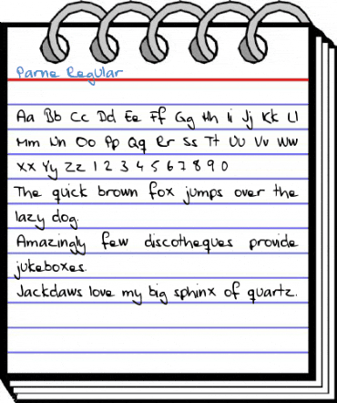 Parne Regular Font