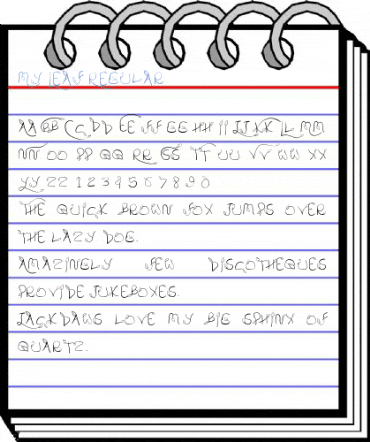 My Leaf Regular Font