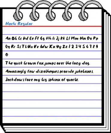 Nachi Regular Font