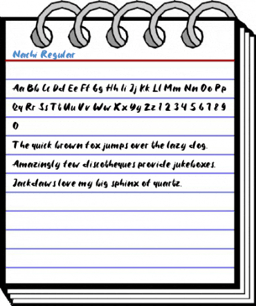 Nachi Regular Font