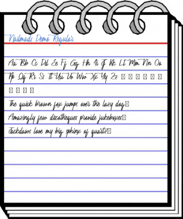 Nailmads Demo Regular Font