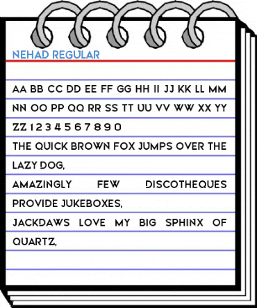Nehad Regular Font