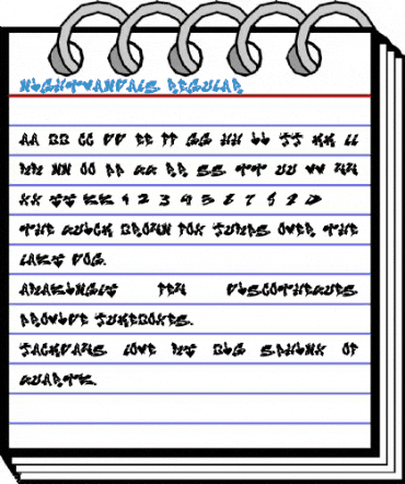 NIghtvandals Regular Font